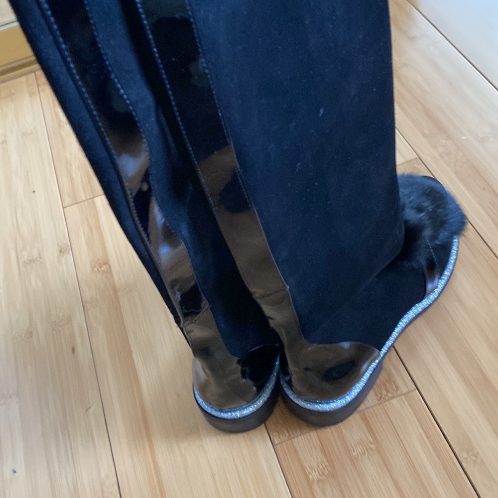 Boots, Rabbit Fur, size 9 - Picture 5 of 5